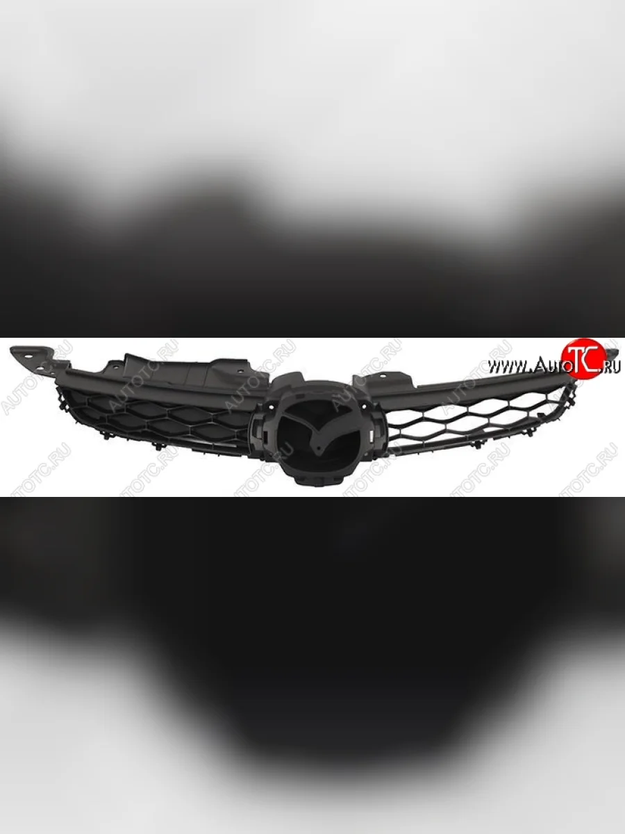 Решётка радиатора SAT (V-2,5) Mazda CX-7 ER рестайлинг (2010-2012) (Неокрашенная)  с доставкой в г. Керчь