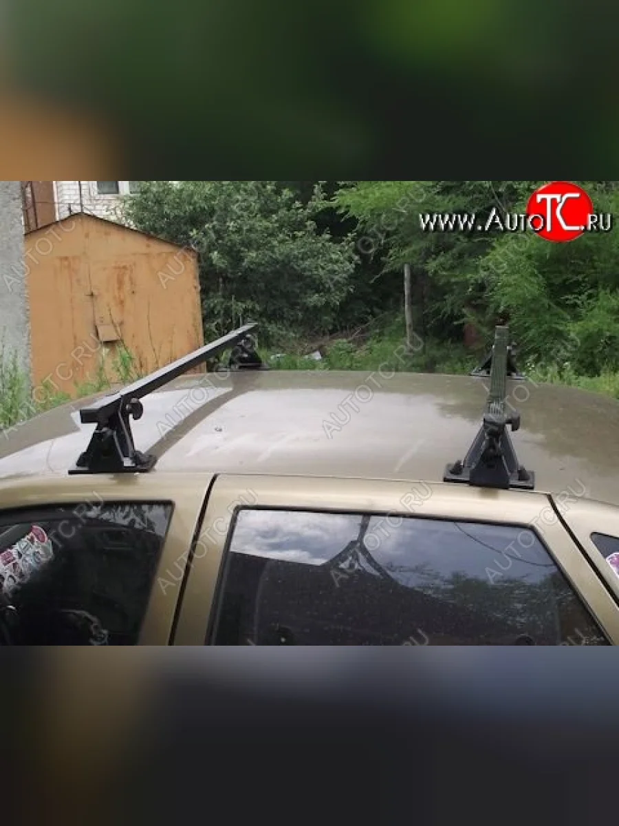 Багажник на крышу Мамонт Лада ВАЗ Приора 2170 седан дорестайлинг (2007-2014)  в Самаре Самарской области