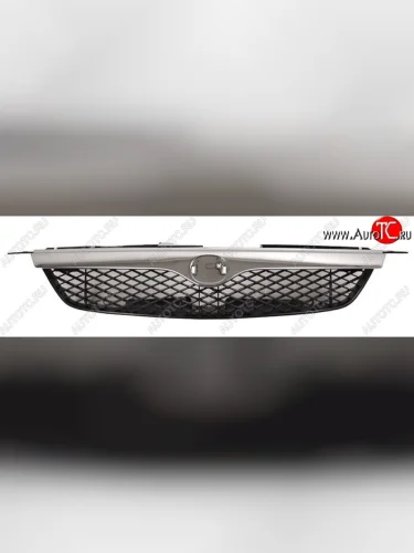 Решётка радиатора SAT (с хром молдингом) Mazda 323/Familia  седан (1998-2000) BJ дорестайлинг