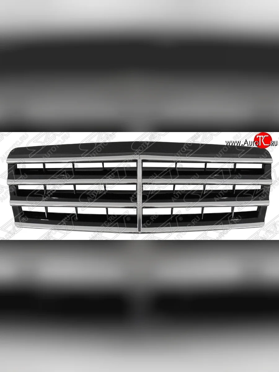 Решётка радиатора (SPORT BLACK) SAT  Mercedes-Benz C-Class (1993-1997) W202 (Неокрашенная)  в Керчи Республика Крым