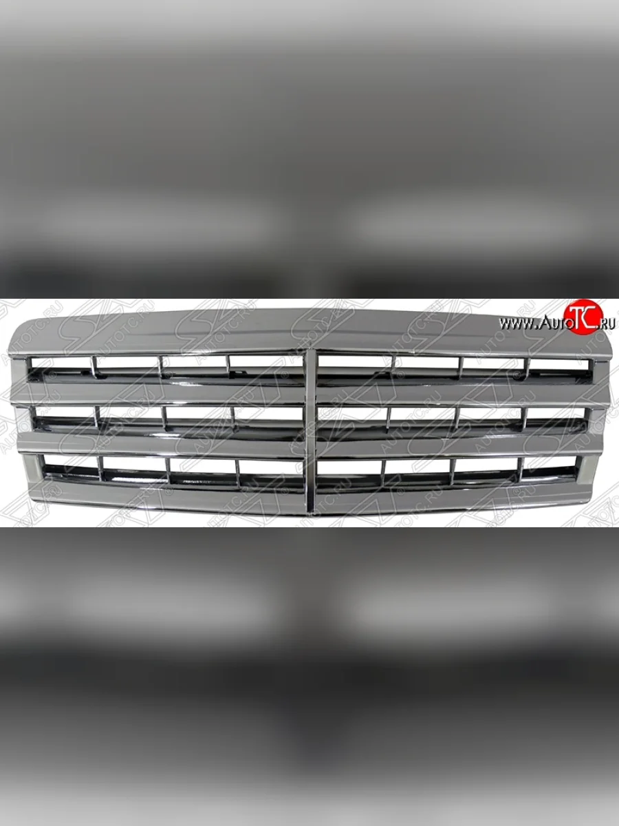 Решётка радиатора SAT (SPORT CHROME) Mercedes-Benz C-Class S202 дорестайлинг универсал (1992-1997)  в Керчи Республика Крым