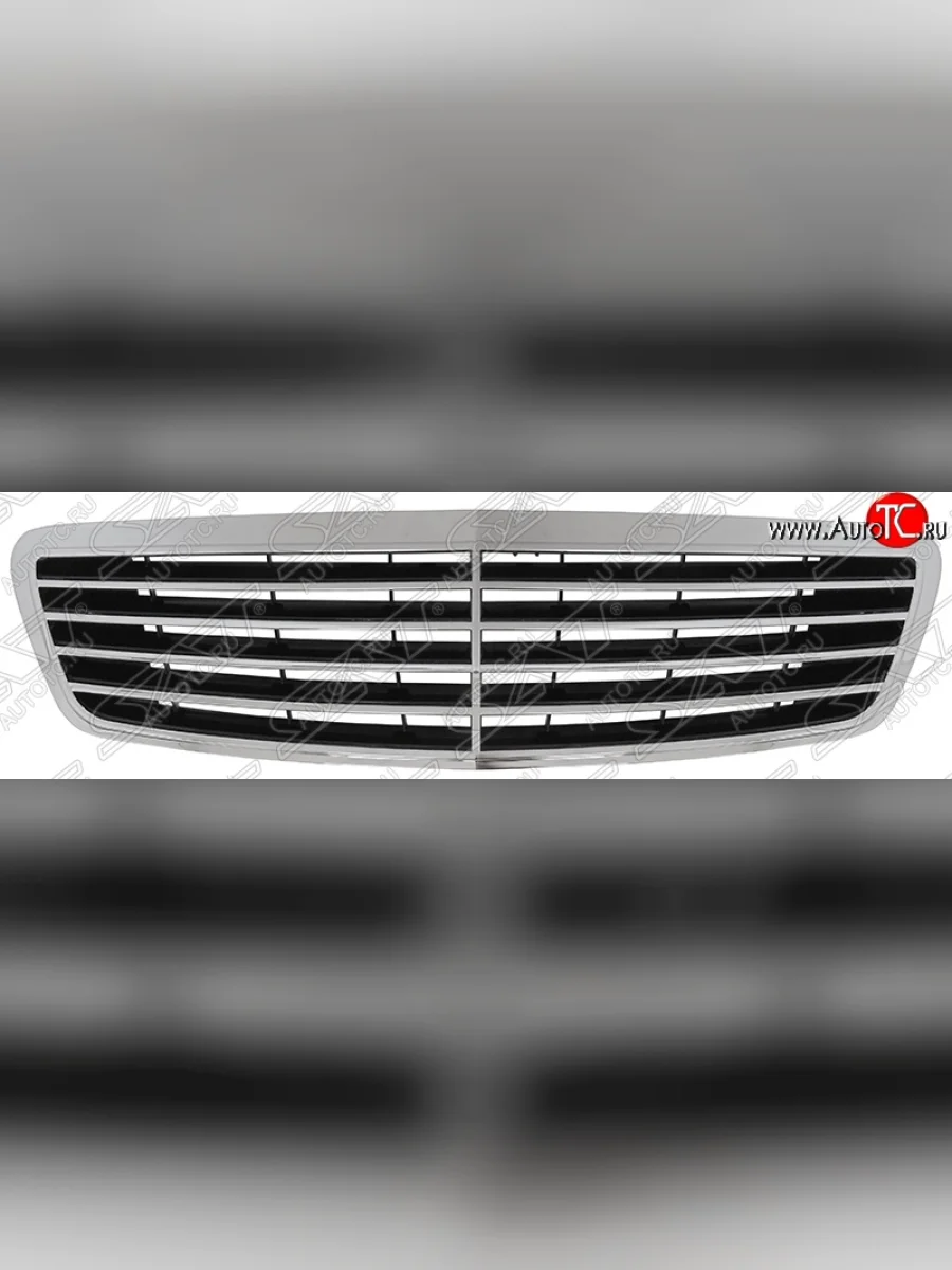 Решётка радиатора SAT Mercedes-Benz S class W220 (1998-2005) (Неокрашенная)  в Воронеже Воронежской области