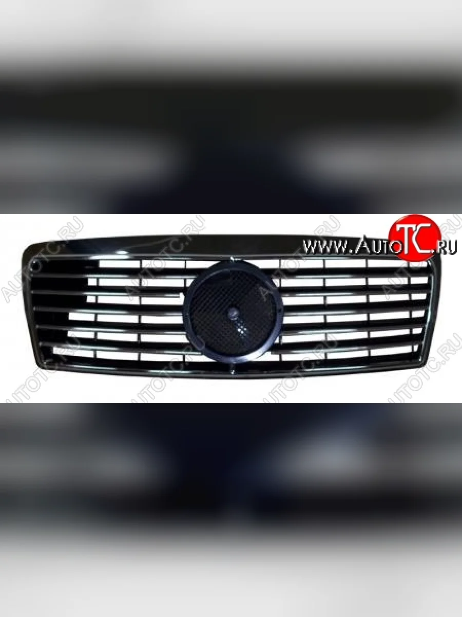 Решётка радиатора SAT (под эмблему) Mercedes-Benz E-Class W210 дорестайлинг универсал (1996-1999) (Неокрашенная)  в Керчи Республика Крым
