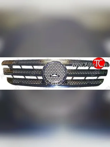Решётка радиатора SAT (черная) Mercedes-Benz ML class  W163 (1997-2001) дорестайлинг