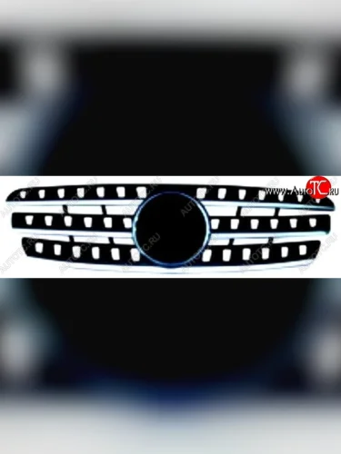 Решётка радиатора SAT (черная) Mercedes-Benz ML class W163 рестайлинг (2001-2005)