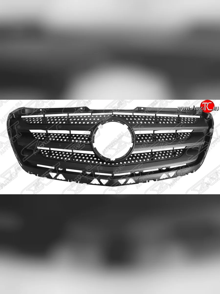 Решётка радиатора SAT Mercedes-Benz Sprinter W906 рестайлинг (2014-2018) (Неокрашенная)  в Самаре Самарской области