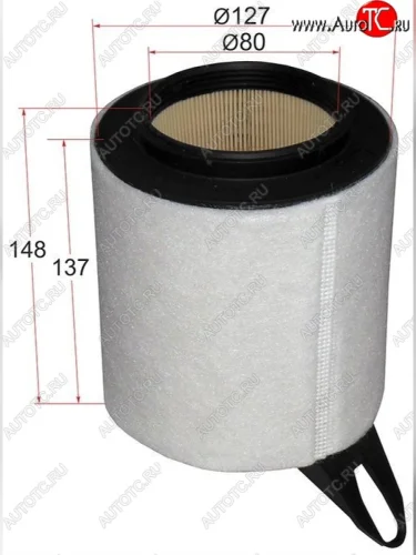 Фильтр воздушный двигателя SAT BMW 1 серия  E87 - X1  E84