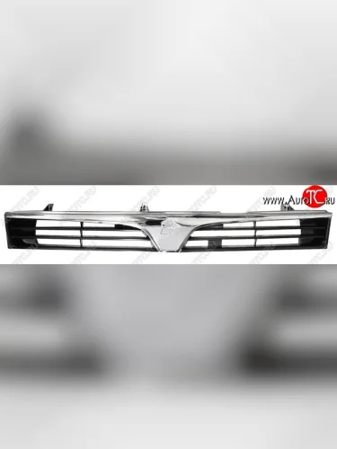 Решётка радиатора SAT (хром) Mitsubishi Lancer 8 дорестайлинг седан (1995-1997)