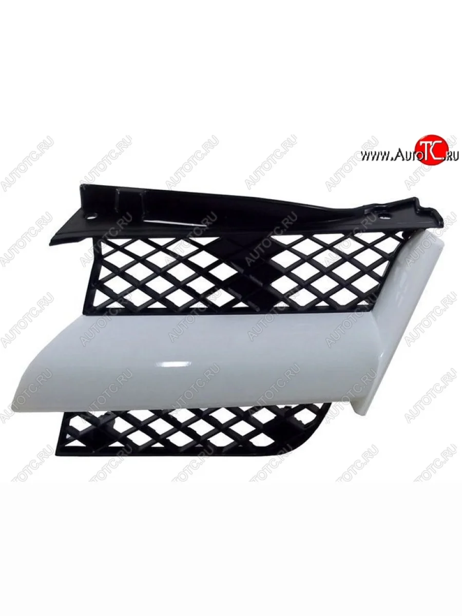 Левая решетка радиатора SAT Mitsubishi Outlander CU (2003-2009) (Неокрашенная)  в Самаре Самарской области