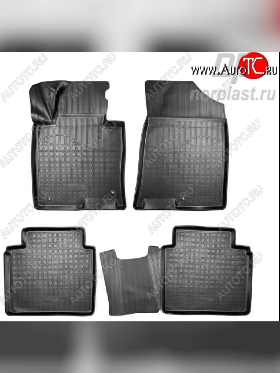 Коврики салонные литьевые Norplast Hyundai Sonata LF рестайлинг (2017-2019)  в Керчи Республика Крым