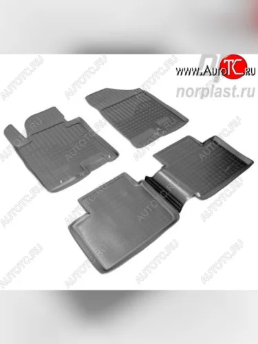 Коврики салонные литьевые Norplast KIA Ceed 1 ED рестайлинг, хэтчбэк 5 дв. (2010-2012)