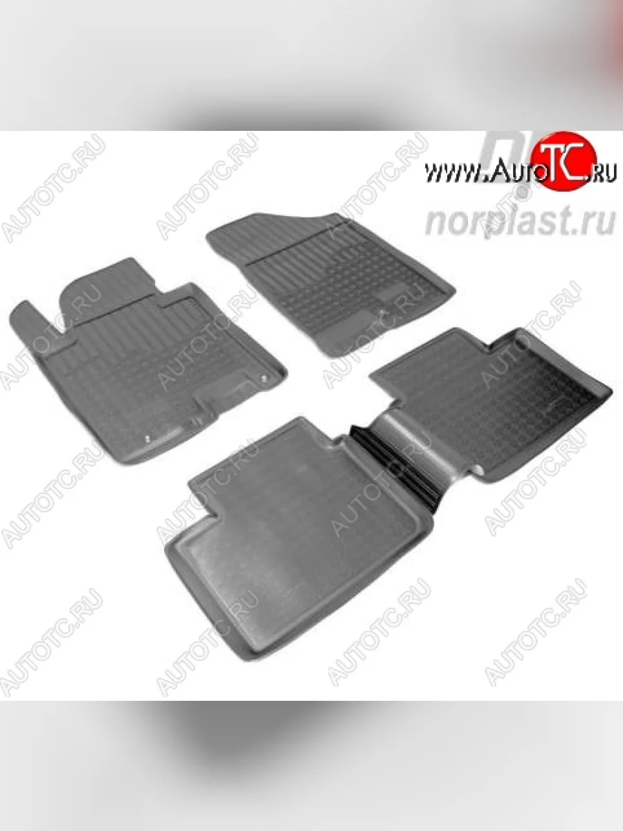 Коврики салонные литьевые Norplast KIA Ceed 1 ED рестайлинг, хэтчбэк 5 дв. (2010-2012)  с доставкой в г. Керчь