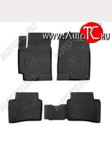 Коврики салонные литьевые Norplast KIA Rio 4 FB дорестайлинг седан (2016-2020)