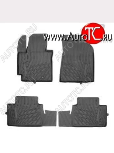 Коврики салонные литьевые Norplast KIA Soul PS дорестайлинг (2014-2016)