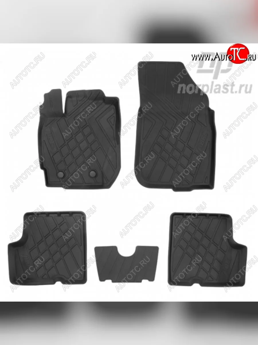 Коврики салонные литьевые Norplast  Nissan Terrano (2016-2022) D10  в Самаре Самарской области