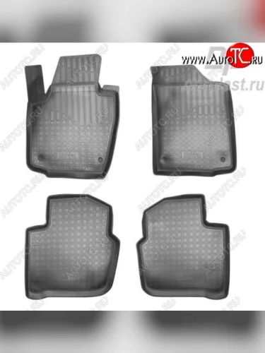 Коврики салонные литьевые Norplast Skoda Rapid NH3 дорестайлинг лифтбэк (2012-2017)