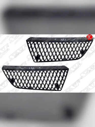Комплект решёток радиатора SAT (LH+RH, комплект) Mitsubishi Lancer 9 CS седан 2-ой рестайлинг (2005-2009)