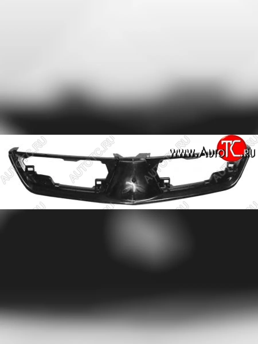 Решётка радиатора SAT (внешняя часть, пр-во Тайвань) Mitsubishi Lancer 9 CS седан 2-ой рестайлинг (2005-2009) (Неокрашенная)  с доставкой в г. Пермь