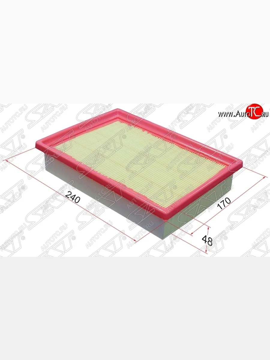 Фильтр воздушный двигателя SAT  Chevrolet Aveo (2006-2015) T250, T300  в Воронеже Воронежской области