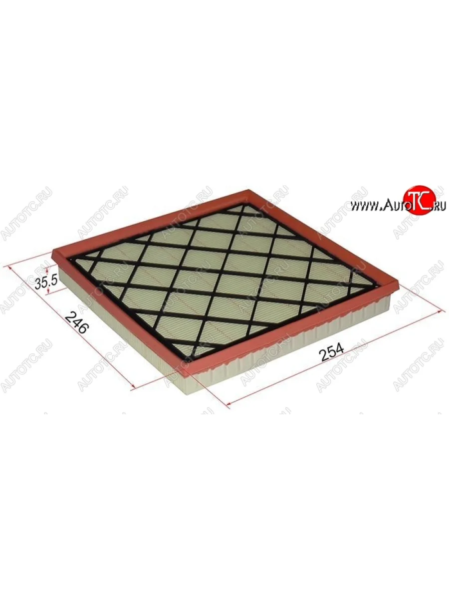 Фильтр воздушный двигателя SAT (246х254х35.5)  Chevrolet Cruze (2009-2015), Opel Astra (2009-2017)  в Воронеже Воронежской области