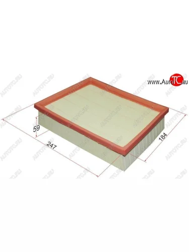 Фильтр воздушный двигателя SAT CITROEN C4 (2004-2011), Peugeot 307 ( универсал,  хэтчбэк 3 дв.,  хэтчбэк 5 дв.) (2001-2008)