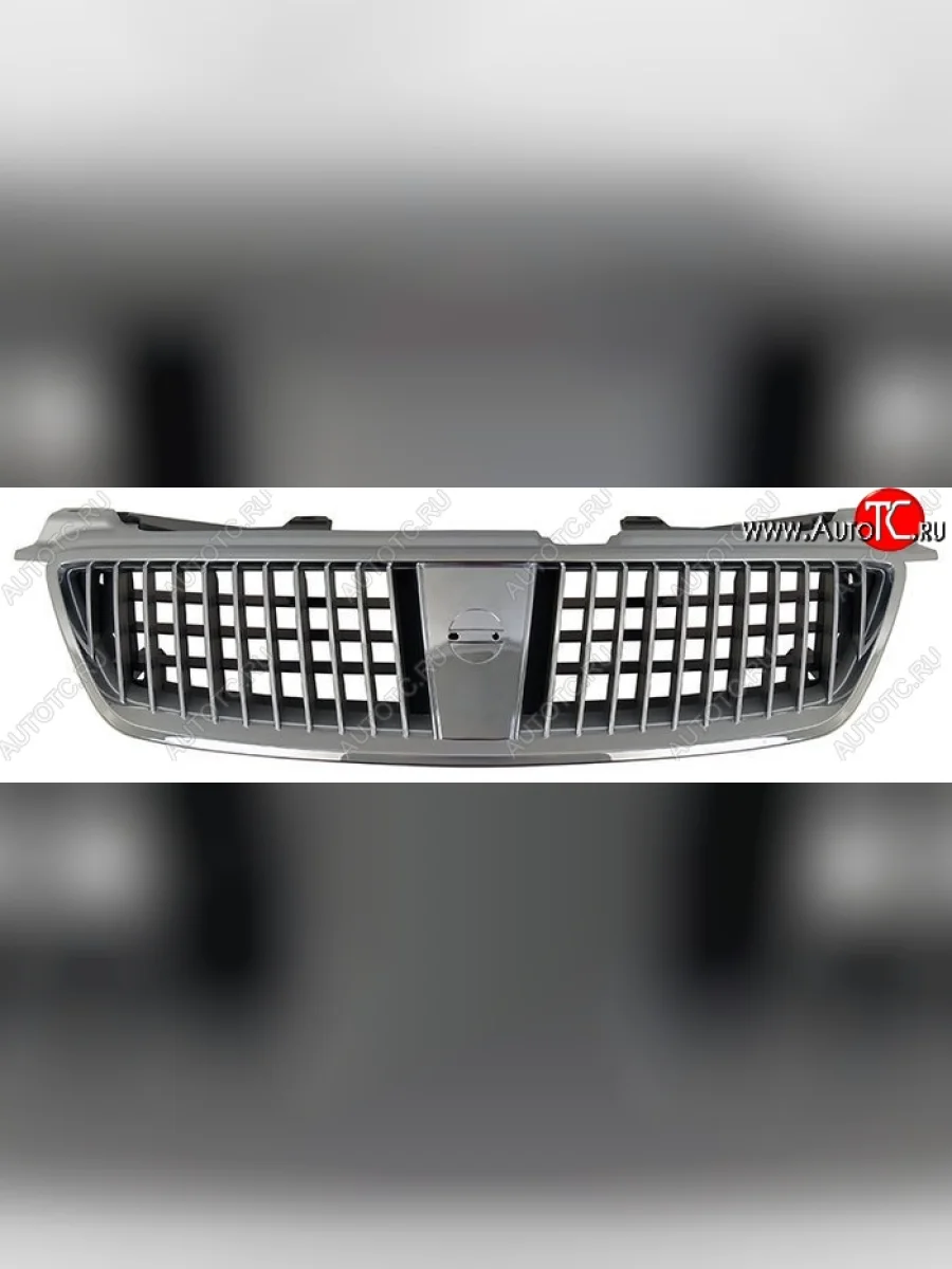 Решётка радиатора (рестайлинг) SAT Nissan Bluebird Sylphy G10 седан дорестайлинг (2000-2003) (Неокрашенная)  в Керчи Республика Крым