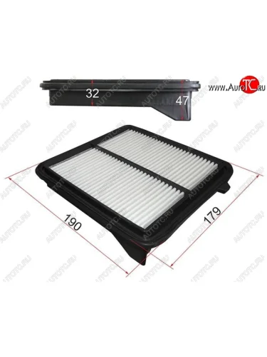 Фильтр воздушный двигателя SAT (HYBRID) Honda CR-V  RE1,RE2,RE3,RE4,RE5,RE7 (2007-2010) дорестайлинг