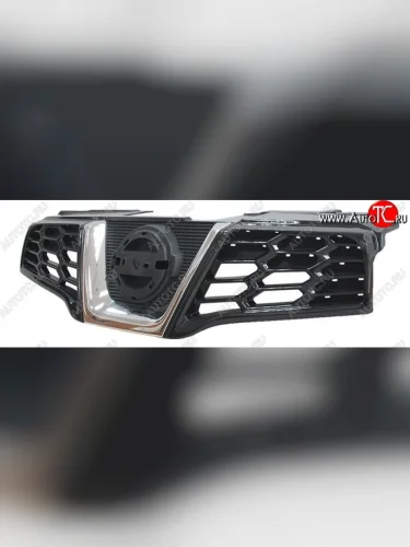 Решётка радиатора SAT Nissan Qashqai 1 J10 рестайлинг (2010-2013)