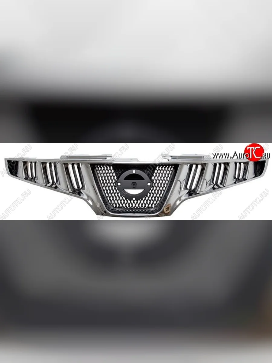 Решётка радиатора SAT Nissan Murano 2 Z51 рестайлинг (2010-2016) (Неокрашенная)  в Самаре Самарской области