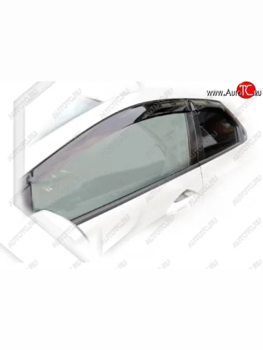 Дефлектора окон CA-Plastiс (Classic полупрозрачный) Honda Civic  FK,FN (2005-2011) хэтчбэк 5 дв. дорестайлинг, хэтчбэк 5 дв. рестайлинг