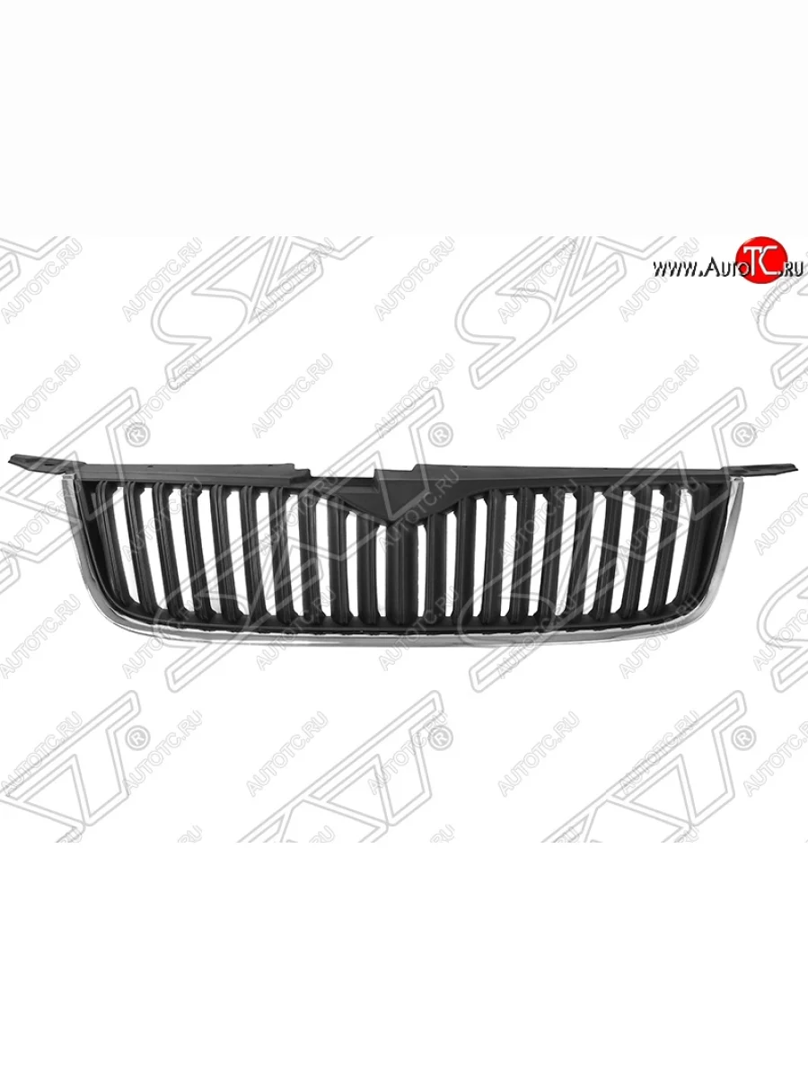 Решётка радиатора SAT Skoda Yeti (2009-2013) (Неокрашенная)  в Перми Пермском крае