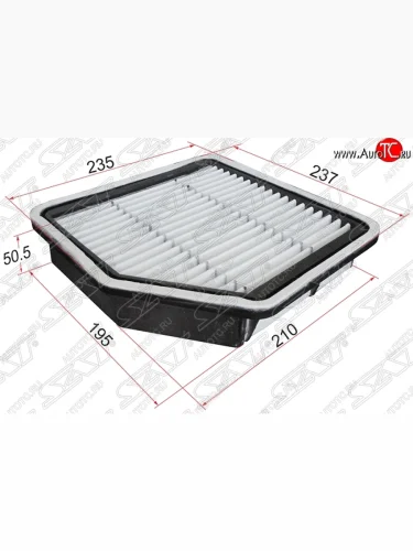 Фильтр воздушный двигателя SAT Lexus GS300  S190 - LS430  XF30