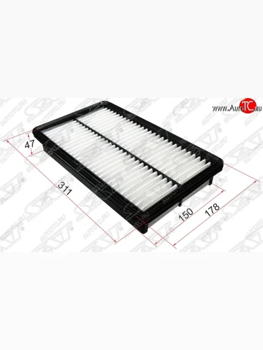 Фильтр воздушный двигателя SAT Mazda 6 ( GG,  GG, GY) - 626 ( GF,  GF,FW)