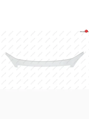 Дефлектор капота REIN (белый) Лада ВАЗ Приора ( 2170,  2171,  2172,  21728) (2007-2018) седан дорестайлинг, универсал дорестайлинг , хэтчбек дорестайлинг, купе дорестайлинг, купе рестайлинг, седан рестайлинг, универсал рестайлинг, хэтчбек рестайлин