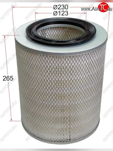 Фильтр воздушный двигателя SAT Mitsubishi centre typ 6 (1993-2002)