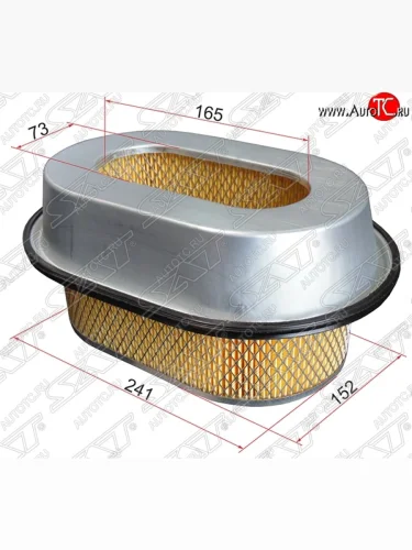 Фильтр воздушный двигателя SAT Mitsubishi Delica  4 - L400