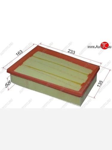 Фильтр воздушный двигателя SAT Nissan Qashqai +2  1 (2008-2010) J10 дорестайлинг