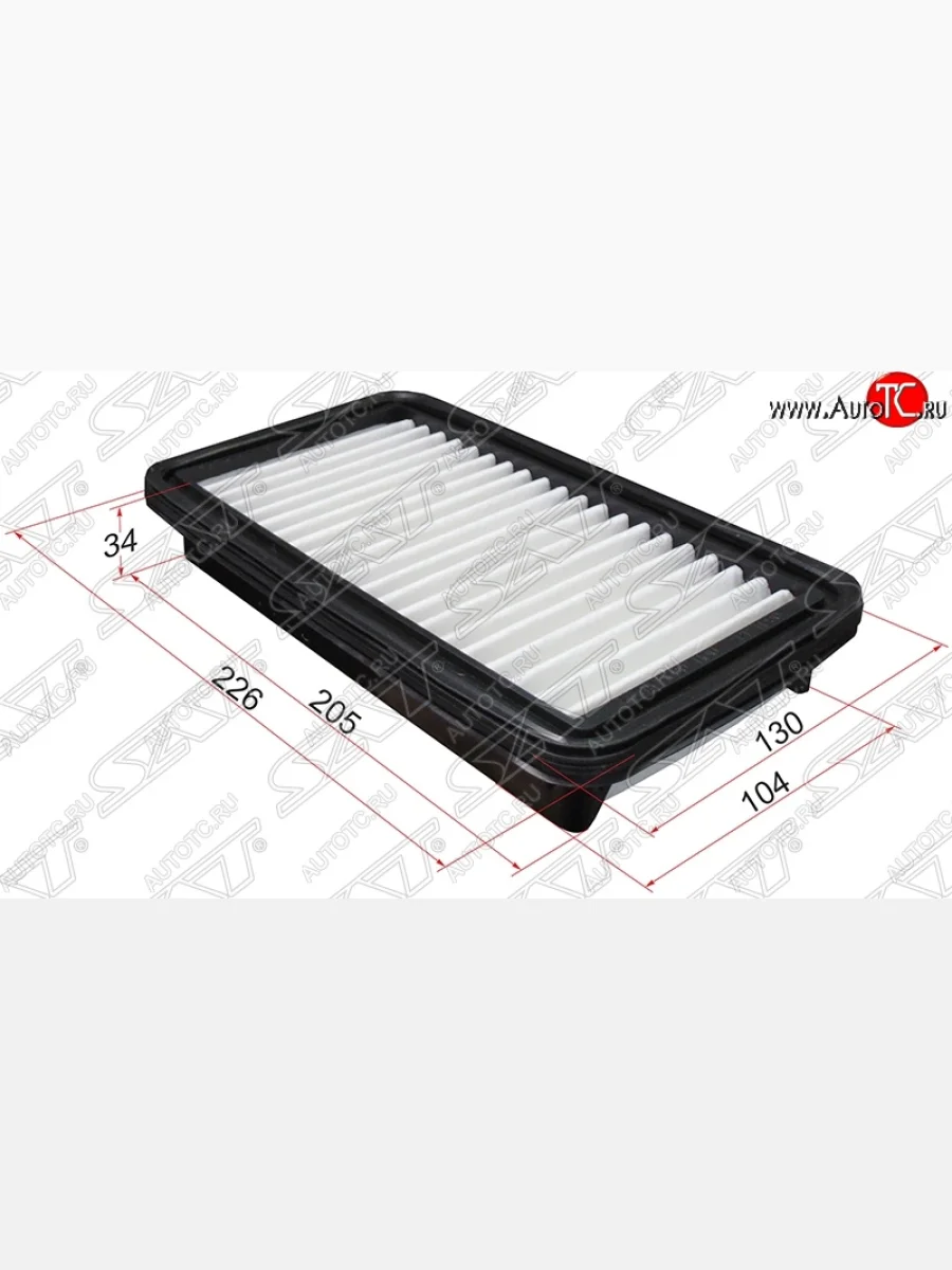 Фильтр воздушный двигателя SAT  Suzuki SX4 (2010-2016) GYA,GYB  в Воронеже Воронежской области