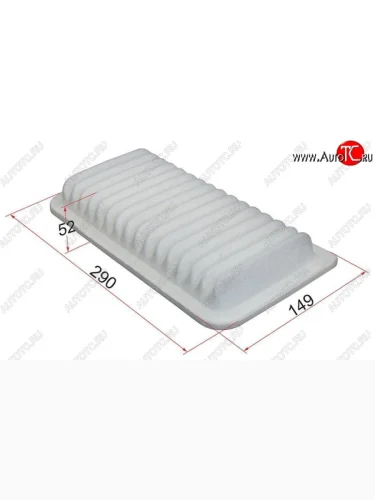 Фильтр воздушный двигателя SAT BYD F3 (2005-2018), Lifan Solano (2010-2025), Pontiac Vibe  AZE (2008-2010), Toyota Avensis ( T250 седан,  T250 универсал) (2003-2008), Toyota Corolla  E120 (2000-2004)