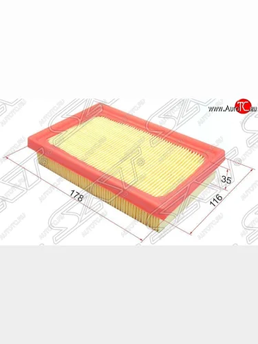 Фильтр воздушный двигателя SAT Toyota Corolla Axio  (E160) седан (2012-2016) дорестайлинг