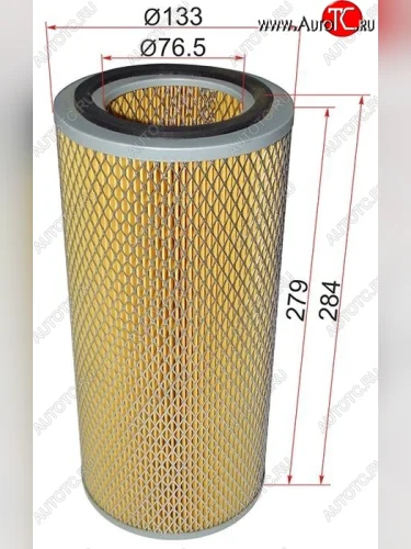 Фильтр воздушный двигателя SAT Toyota Hiace  H200 (2004-2017) минивэн (Япония) дорестайлинг , минивэн (Япония) 1-ый рестайлинг, минивэн (Япония) 2-ой рестайлинг, минивэн (Япония) 3-ий рестайлинг