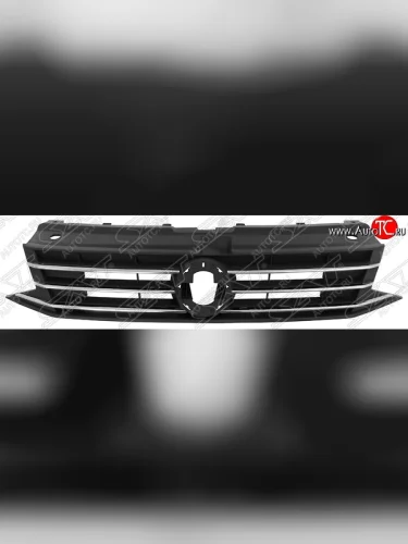 Решётка радиатора SAT Volkswagen Polo  Mk5 6R,6C,61 (2015-2020) седан рестайлинг
