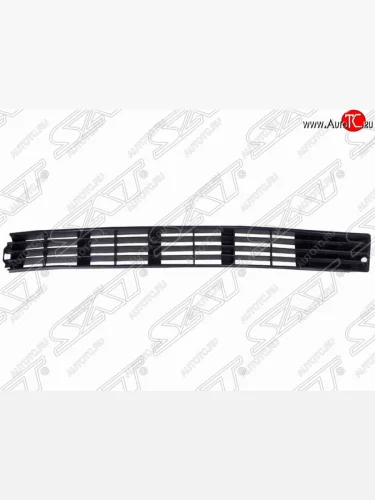 Решётка в передний бампер SAT (с отверстием под ПТФ) Audi 100  С4 (1990-1995) седан, универсал