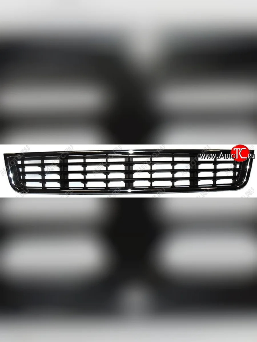 Решётка в передний бампер SAT (хром) Audi A4 B6 седан (2000-2006)  в Перми Пермском крае