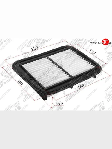 Фильтр воздушный двигателя SAT Toyota LiteAce  S400 - Town Ace  s400