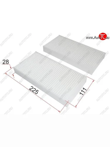 Фильтр салона SAT (комплект) Honda Civic ( ES,  EU,  EP) - Tourneo  1 CF