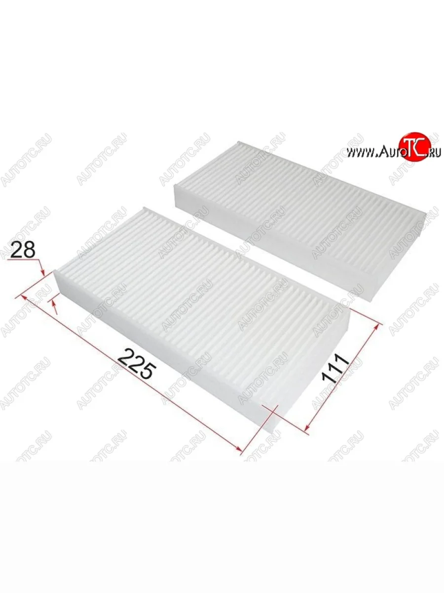 Фильтр салона SAT (комплект)  Honda  Civic ( ES,  EU,  EP), CR-V  RD4,RD5,RD6,RD7,RD9 , Edix, FR-V, Stream ( 1 RN1,RN3,  1 RN2,RN4, RN1, RN3, RN5), Tourneo  1 CF  в Керчи Республика Крым