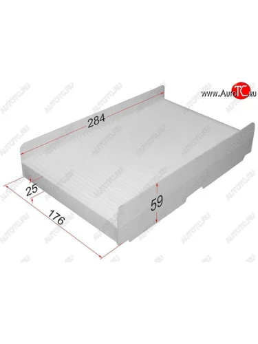 Фильтр салона SAT (176х59х25) CITROEN C3  FC/FN (2002-2009), CITROEN C3 Pluriel (2003-2010), Peugeot 307  хэтчбэк 5 дв. (2001-2005), Peugeot 308  T7 (2007-2014)