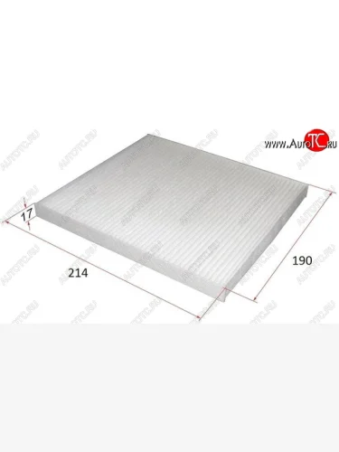 Фильтр салона SAT Hyundai Solaris  RBr (2010-2014), KIA Rio  3 QB (2011-2017)