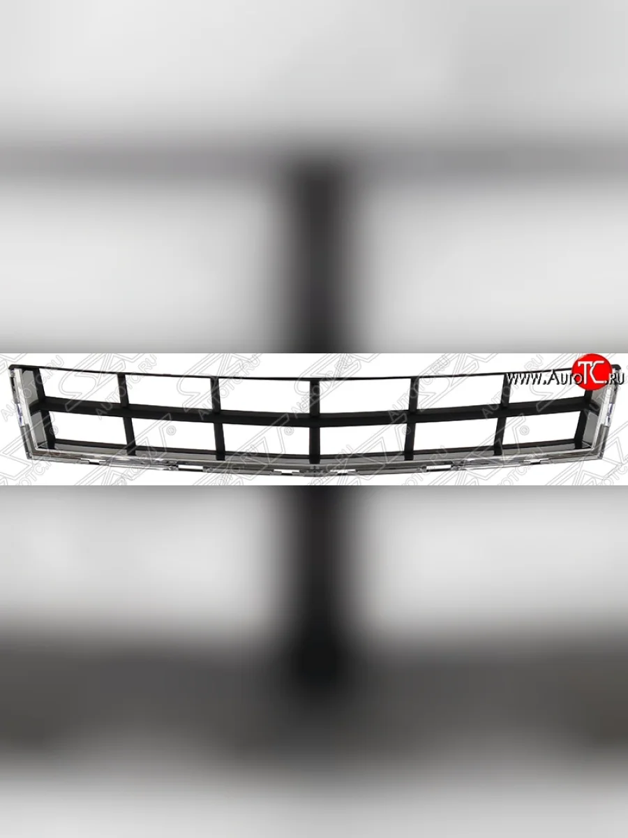 Решётка в передний бампер SAT Cadillac SRX дорестайлинг (2010-2012)  с доставкой в г. Пермь